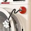 Clipe de Ventilação em Forma de Flor para Máquina de Lavar para Uso Doméstico, Suporte Respirável para Máquinas de Lavar de Tambor, Suporte de Apoio Magnético e Removível