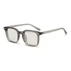 Gafas de sol cuadradas al por mayor para mujer, de alta gama, a la moda, versátiles, listas para la calle, protección UV, gafas de sol de moda