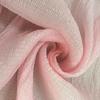 [Novo produto em estoque] vendas diretas da fábrica Qixi textura de rugas organza macio tecido de roupas femininas high-end