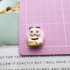 Dibujo animado m Bean divertido Sr.. accesorios de resina pegamento crema DIY carcasa de teléfono móvil pasador hebilla de zapato taza de agua material decorativo