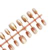 Âmbar Marrom Dourado Olho de Gato Alta Qualidade Elegante Estilo Girly Estilo Irmã Real Clareamento Manicure Estilo Curto 30-t Manicure Usável