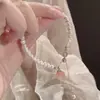 Pulsera Nueva de Perlas Color Durazno para Mujer, Diseño de Nicho de Alta Gama Estilo Ins, Dulce Regalo para Mejor Amiga