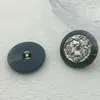 Botón Superior Redondo de Metal con Cabeza de León Abrigo de Mujer Gabardina Botón de Alta Gama Ropa de Hombre Traje Traje Botón de Suéter