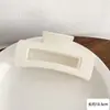 Pinza de Garra Cuadrada Moderna 10.5 Esmerilada Pinza de Tiburón Acrílica Pasador para la Parte Posterior de la Cabeza Accesorio para el Cabello para Mujer