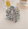 Lazo para coleta dulce y versátil para mujer, Cuerda para el pelo simple y elegante, Scrunchie de gran tamaño para verano, Accesorio para el pelo fresco y simple
