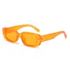 Gafas de Sol Rectangulares para Hombres y Mujeres Moda Retro Gafas de Sol de los 90 Protección Montura Cuadrada Fresca Gafas Clásicas