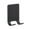 Soporte para navaja de acero inoxidable, estante de almacenamiento sin perforaciones, gancho para enchufe multifuncional montado en la pared para baño, soporte para navaja