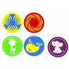 Frisbee de PU infantil jardim de infância educação infantil Segurança Alunos do Ensino Fundamental PU disco voador macio jogo esportes ao ar livre crianças brincam 20CM