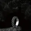 Anillo Vintage de Escamas de Dragón para Hombre, Anillo Único y de Moda Estilo Chino, Anillo Abierto de Hueso de Dragón de Imitación de Plata Tailandesa Envejecida