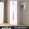 Armário de Armazenamento com Porta Dupla para Apartamentos de Aluguel, Guarda-Roupa Simples de Pendurar, Minimalista Moderno para Casa de Apartamento Pequeno, Quarto