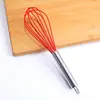 Barril de armazenamento vermelho com cabo de silicone tudo incluído utensílios de cozinha conjunto de 10 peças espátula antiaderente utensílios de cozinha conjunto de cozinha