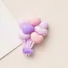 Lindo Macarrón Corazón Globo Resina Hecho a Mano DIY Pegamento Crema Accesorios para el Cabello Pasador Funda para Teléfono Móvil Accesorios para Vehículos Eléctricos