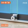 Cerradura de Puerta Corrediza de Vidrio Little Doctor Cerradura de Puerta de Vitrina Cerradura de Gabinete de Mesa para Teléfono Móvil Cerradura de Vitrina Cerradura H Cerradura de Riel Deslizante Actualización Antirrobo