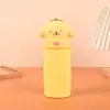 Porta-canetas de Silicone Desenho Animado Estojo Porta-lápis Estilo Fofo Armazenamento Porta-canetas de Alto Valor Estudante Criativo Bolsa de Papelaria Bolsa para Lápis