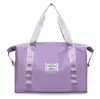 Bolsa de viagem de negócios feminina, bolsa de bagagem para curta distância, bolsa de armazenamento portátil de grande capacidade, bolsa de viagem leve dobrável, bolsa de armazenamento