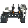 Máquina Ranuradora Servo de Doble Cabezal Tipo 80, Máquina Ranuradora Totalmente Automática de Alta Precisión para Desbarbar Tubos Redondos y Barras Redondas