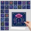 Meiji Varios Estilos de Pegatinas de Pared de Azulejo Floral para Cocina y Baño, Pegatinas de Azulejo Impermeables y Resistentes a las Manchas, Autoadhesivas, Venta al por Mayor Transfronteriza de Temu en Stock