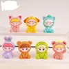 Peluche de Cuerpo Entero Influencer Hermana Mayor Puesto Callejero Artículos Pequeños Celebridad de Internet Lindo Joyería de Resina DIY Accesorios Adornos para Coche Ins