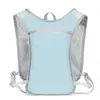 Mochila de hidratação estilosa para ciclismo off-road, resistente à água, bolsa esportiva leve, com faixas refletivas de segurança, adequada para corrida ao ar livre e como mochila