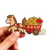 Pegatinas Acrílicas Magnéticas Suaves para el Año del Caballo, Diseños Creativos y Exitosos, Deseándote Buena Fortuna, Artículo Caliente Festivo de Año Nuevo 2026 Imanes para Refrigerador
