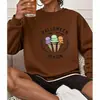 Moletom com Gola Redonda Temático de Halloween Adequado para Plataformas de E-commerce de Exportação Transfronteiriça com Estampa para Venda no Atacado de Peça Única