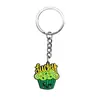 Centenas de St. Pingentes de Chaveiro Dia de São Patrício, Decorações de Chaveiro Chapéu Verde DIY de Borracha Macia em PVC, Itens de Presente