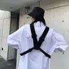Bolsa Tática Estilo Hong Kong Ins Colete Hip-Hop Bolsa de Peito Funcional Bolsa de Cintura Funcional Mochila Colete Masculina e Feminina Bolsa de Frango