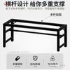 Mesa larga simple habitación de alquiler uso doble capa contra la pared escritorio rectangular escritorio para computadora sala de estar del hogar mesa para dos personas