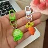 Llavero Lindo Serie de Verduras Pimiento Colgante de Animales de Dibujos Animados Pareja Decoración Simple para Mochila de Estudiante Regalo