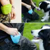 Venda Direta de Fábrica Bolsa de Treinamento de Silicone para Pets, Bolsa de Petiscos para Cachorros, Bolsa de Treinamento para Cachorros, Essencial para Treinamento ao Ar Livre Bolsa de Cintura para Petiscos