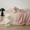 Juego de cama de lujo ligero de 60 piezas de Tencel de Lanjing, sábana de verano de seda helada para dormir al aire libre, funda de edredón, juego de cama de tres piezas