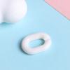 20mm acrílico anel de corrente multi-cor macaron cadeia fivela anel DIY grupo cadeia jóias acessórios atacado