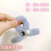 Temperamento Plush Grab Hair Clip Hair Clip Hair Clip Pearl Rhinestone Hair Accessories Head Shark Clip