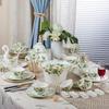 Jingdezhen Bol de Porcelana Vajilla Cerámica Juego de Platos de Cena Bol de Arroz para el Hogar Regalo Plato de Cena de Hueso Porcelana Plato Cerámico Caja de Regalo Venta al por Mayor