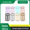 Acessórios para Bolsas, Fivela Plástica Ajustável para Alça, Fivela de Três Posições, Acessórios para Cinto de Bolsa, Fivela Colorida