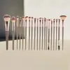 Comercio Electrónico Transfronterizo Más Vendido Set de Brochas de Maquillaje Rosa 20 Piezas/25 Piezas Brocha para Base de Maquillaje Herramientas de Maquillaje para Bloggers de Belleza Brochas
