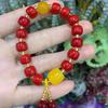Pulsera para Mujer Simple Color Cuentas de Vidrio Diseño Nicho Pulsera de Personalidad Celebridad de Internet Joyería Elegante Promoción Venta al por Mayor