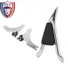 Adecuado para accesorios modificados Harley XL883 48 1200 respaldo trasero para pasajero de punta dividida cojín trasero