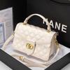 Bolso de Mujer 2025 Nuevo Bolso de Mano Pequeño Fragancia Diamante Bolso Bandolera de Hombro para Mujer