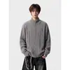 Fotos reales de un suéter cárdigan de estilo cachemir, abierto al frente, prendas de punto para parejas, una chaqueta de punto unisex y un top de moda para adolescentes