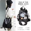 Mochila Antirrobo para Mujer 2020 Nueva K-Style Trendy Tela Oxford Moda Bolso para Estudiante Universitario Lona Casual Mochila Pequeña