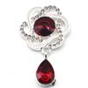 Accesorios de joyería DIY populares de Europa y América, placa de flores, hebilla de diamante de aleación, broche colgante de gota de agua dorada, material para accesorios para el cabello