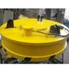Ventosa electromagnética de elevación para maquinaria minera, placa elevadora de chatarra de lingotes de hierro y acero, disco eléctrico reforzado con conducción magnética en stock