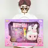 Brinquedos Infantis Casa de Brincar Educacional Brinquedos de Cozinha Boneca para Meninas Caixa de Presente Conjunto Presentes de Matrícula para Instituições Venda por Atacado