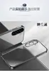 Adequado para Capa de Celular Transparente Galvanizada Ultra Fina para Samsung S25Ultra S24Fe TPU Anti-Queda Cobertura Protetora S23