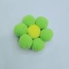 Nueva mano DIY bola de piel de alta elasticidad flor de color girasol bola de felpa flor ropa bolso accesorios para el cabello accesorios