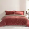 Conjunto de cama de alta qualidade para bebês em fleece de outono e inverno de Nantong, grau A, adequado para mães e bebês, com um conjunto de quatro peças feito de tecido macio de fleece de leite