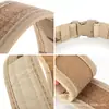 5.0 Hebilla Ancha para Exteriores Cinturón de Entrenamiento Militar Lona Camuflada Cinturón Táctico Tela Oxford Estilo Militar Cinturón para Hombre Venta al por Mayor