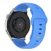 Pulseira de silicone esportiva para relógio inteligente Huawei Watch com orelhas de liberação rápida, 22 mm, cor sólida