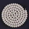 Pulsera de Semillas de Bodhi Estrella y Luna Ecológicas Originales de Hainan, Collar de 108 Cuentas, Alta Densidad, Blanco Liso, Pulsera de Cuentas Budistas del Primer Mes para Mujeres